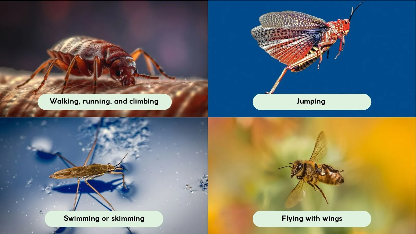 insects movement and locomotion
