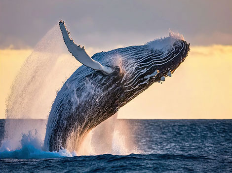 Whale and aquatic migration