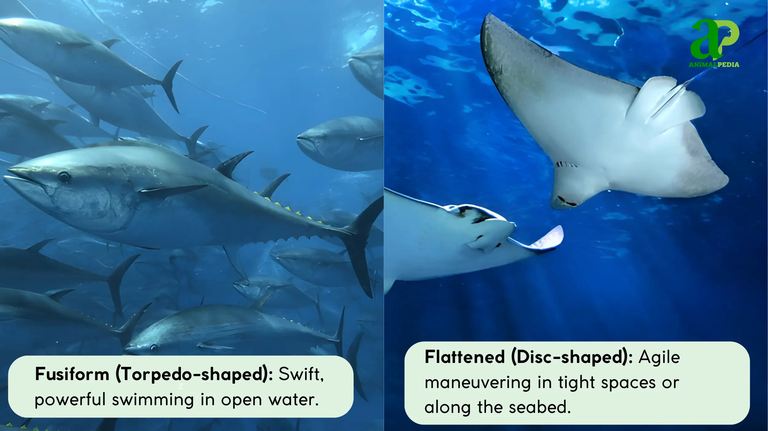 fish movement and locomation