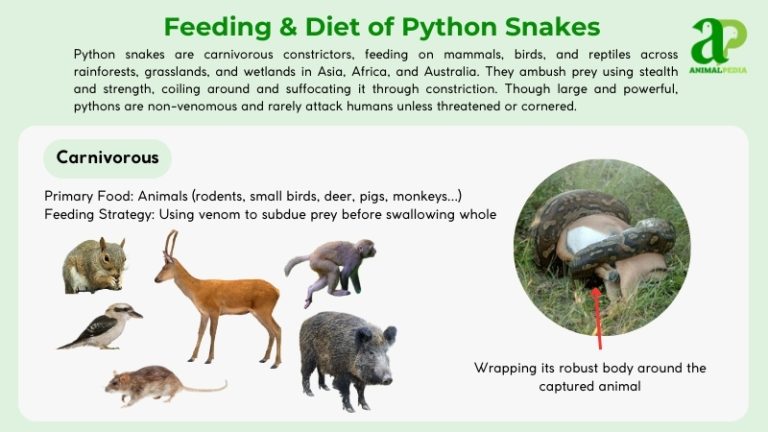 Python Snakes: Large Non-venomous Constrictor, Types & Conservation
