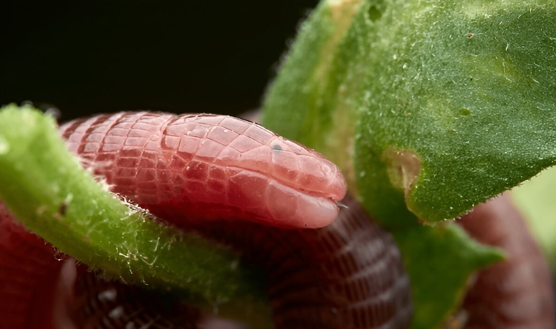 worm lizard hunting behavior and stealth approach