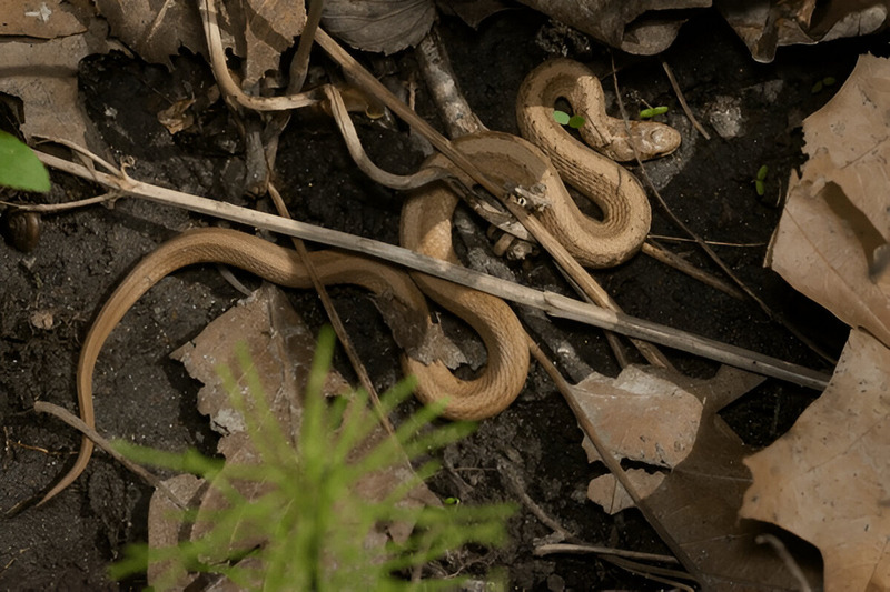 dekays brownsnake movement and land navigation