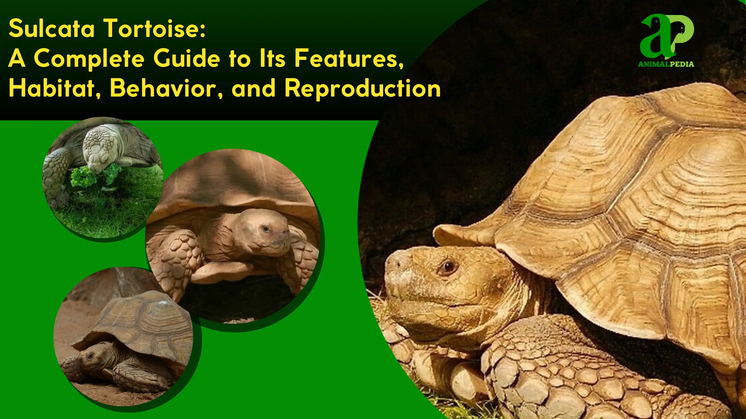 Sulcata Tortoise: A Complete Guide to Its Features, Habitat, Behavior, and Reproduction